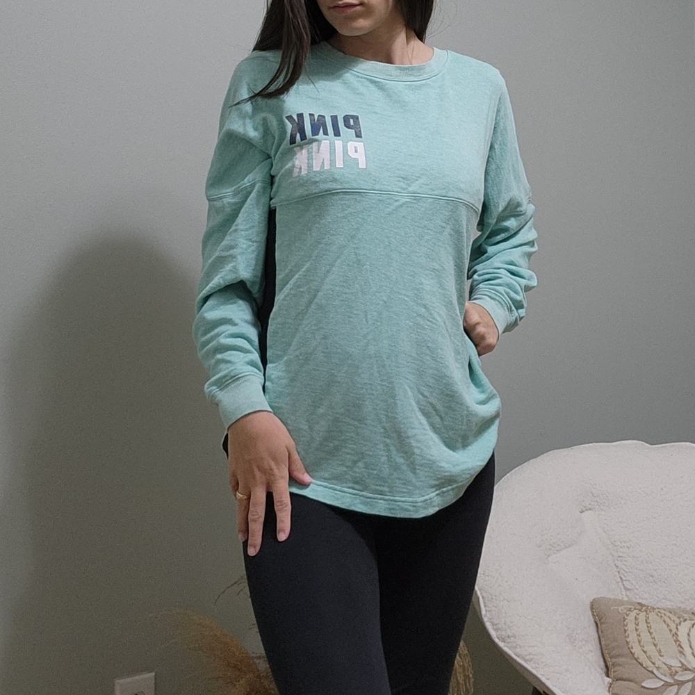Victoria's Secret PINK blue sweater XS